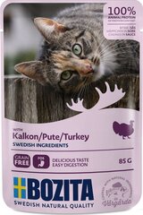 Konserv kassidele Bozita, kalkunilihaga, 85 g hind ja info | Bozita Lemmikloomatarbed | hansapost.ee