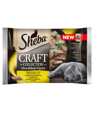 Sheba Craft Collection märgtoit kassidele linnuliha maitsega, 4x85 g hind ja info | Kassikonservid | hansapost.ee