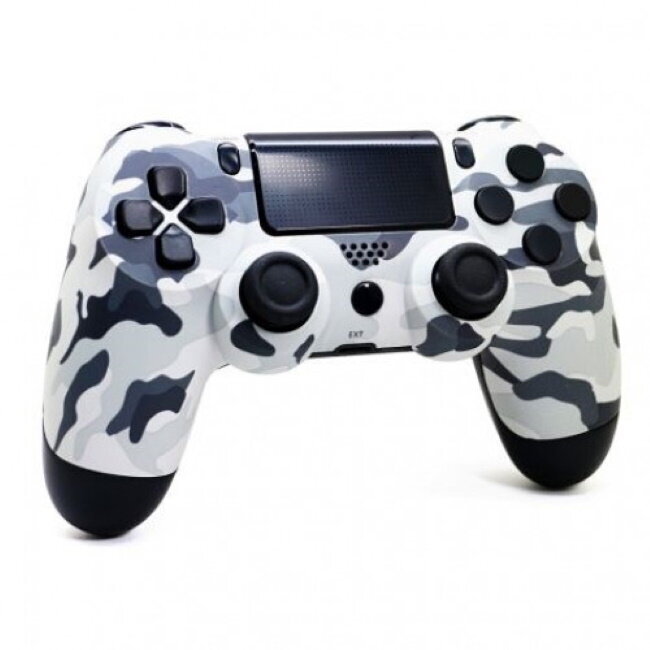 Juhtmevaba mängukontroller Riff PlayStation DualShock 4 v2 PS4 / PS TV / PS Now Camouflage Grey jaoks цена и информация | Mängupuldid | hansapost.ee