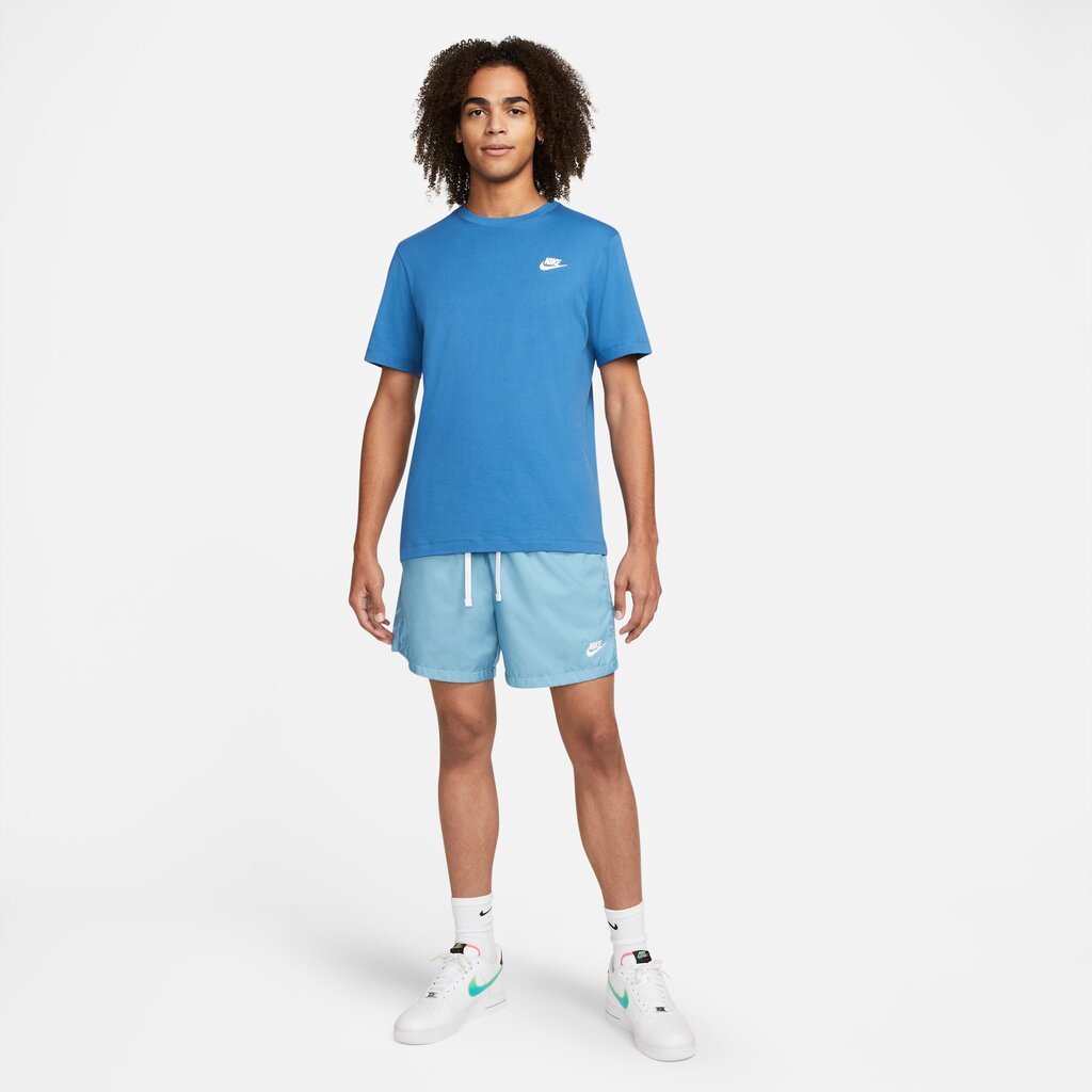 Nike meeste T-särk NSW CLUB TEE, sinine цена и информация | T-särgid meestele | hansapost.ee