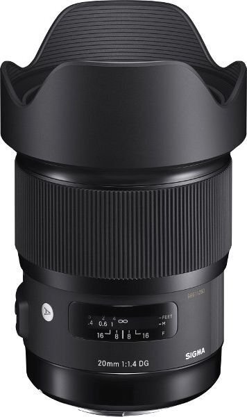 Sigma 20mm f/1.4 DG HSM Art objektiiv Nikonile цена и информация | Fotoaparaatide objektiivid | hansapost.ee