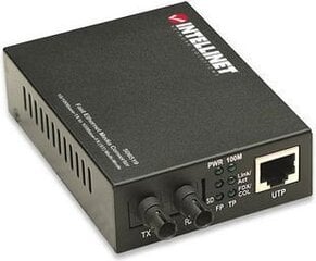 Meediamuundur Intellinet 10/100Base-TX RJ45 - 100Base-FX ST MM 1310nm hind ja info | Intellinet Võrguseadmed | hansapost.ee
