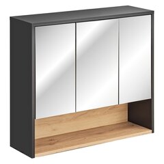 Нижний шкаф для ванной комнаты Homede Galio, 80 см, серый цвет цена и информация | Шкафчики для ванной | hansapost.ee
