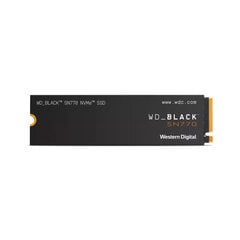 SSD|WESTERN DIGITAL|Black SN770|2TB|M.2|PCIe Gen4|NVMe|Write speed 4850 MBytes/sec|Read speed 5150 MBytes/sec|WDS200T3X0E цена и информация | Внутренние жёсткие диски (HDD, SSD, Hybrid) | hansapost.ee