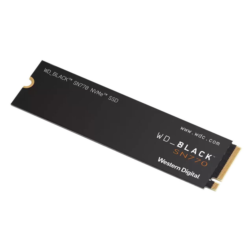 SSD|WESTERN DIGITAL|Black SN770|2TB|M.2|PCIe Gen4|NVMe|Write speed 4850 MBytes/sec|Read speed 5150 MBytes/sec|WDS200T3X0E hind ja info | Sisemised kõvakettad | hansapost.ee