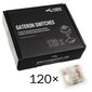 Glorious PC Gaming Race Gateron Clear | Linear & Silent 120 vnt. цена и информация | Klaviatuurid | hansapost.ee