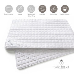 FAM‘ HOME 80x200 см защита матраса Cotton Touch цена и информация | Сетки для кроватей | hansapost.ee