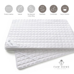 Madratsikate FAM HOME Cotton Touch 90x200 cm цена и информация | Простыни | hansapost.ee