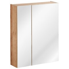 Vannitoakapp Hakano Barios, 60x75 cm, pruun price and information | Bathroom cabinets | hansapost.ee