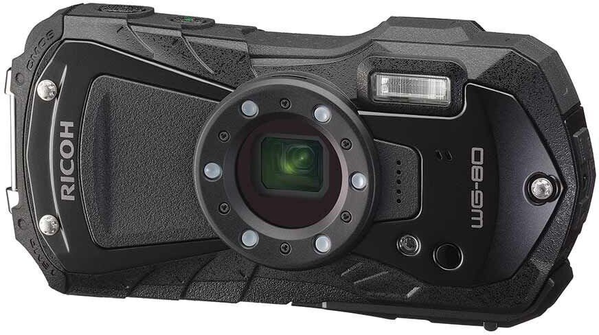 Ricoh WG-80, must цена и информация | Fotoaparaadid | hansapost.ee