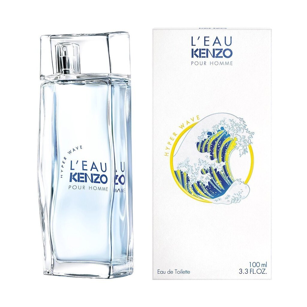 Tualettvesi Kenzo L'Eau Homme Hyper Wave meestele 100 ml hind ja info | Parfüümid meestele | hansapost.ee