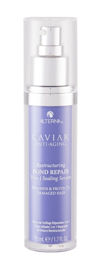 Juukseseerum Alterna Caviar Restructuring Bond Repair, 50 ml цена и информация | Juuksemaskid, õlid ja seerumid | hansapost.ee