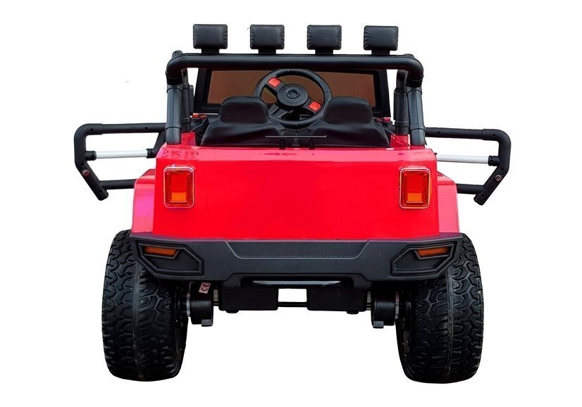 Laste elektriauto Jeep WXE-1688, punane hind ja info | Laste elektriautod | hansapost.ee