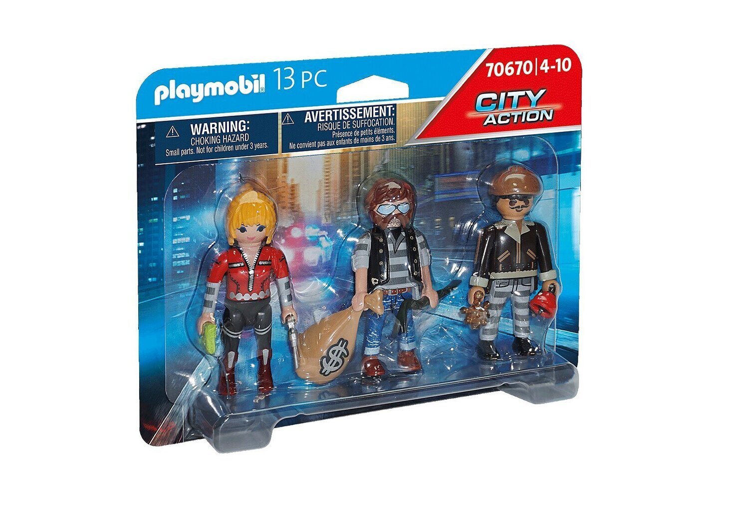 70670 PLAYMOBIL® City Action Röövlite kujukesed цена и информация | Klotsid ja konstruktorid | hansapost.ee