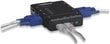 KVM lüliti VGA / USB 4x1 4 porti heli/mikrofoniga Manhattan 151269 hind ja info | Ruuterid | hansapost.ee