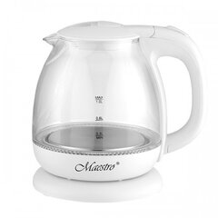 Feel-Maestro MR-055-WHITE electric kettle 1 L 1100 W hind ja info | Veekeetjad | hansapost.ee