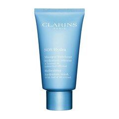 Niisutav näomask Clarins SOS Hydra 75 ml цена и информация | Маски для лица, патчи для глаз | hansapost.ee