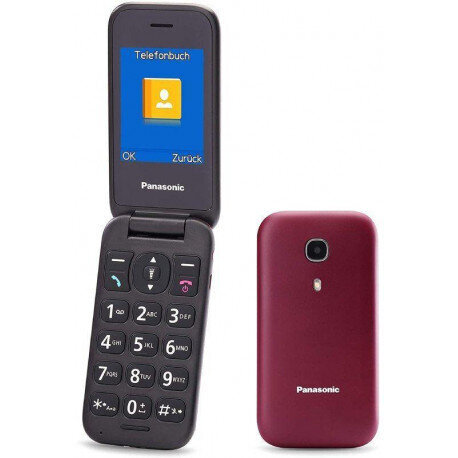 Panasonic KX-TU400EXRM Red цена и информация | Telefonid | hansapost.ee