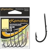 Крючки KAMATSU Baitholder-1 Bln № 10 цена и информация | Крючки для рыбалки | hansapost.ee
