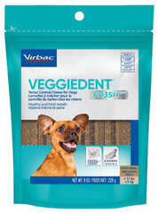 VIRBAC Veggiedent Fresh XS (для собак до 5 кг) 15 шт. цена и информация | Лакомства для собак | hansapost.ee