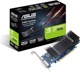 Videokaart ASUS GeForce GT1030-SL-2G-BRK GDDR5 2GB 64bit DVI-D HDMI hind ja info | Videokaardid | hansapost.ee