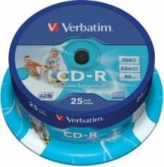 CD-R диски Verbatim 43439 цена и информация | Виниловые пластинки, CD, DVD | hansapost.ee