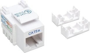 Модуль Keystone Intellinet RJ45 UTP Cat5e белый Punch-Down цена и информация | Кабели и провода | hansapost.ee