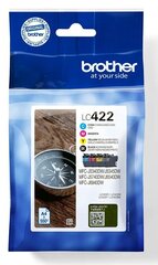 Brother LC422VALDR, разные цвета цена и информация | Картриджи для струйных принтеров | hansapost.ee