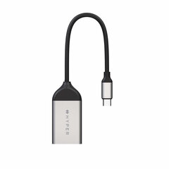 Адаптер USB C на сеть RJ45 Hyper HD425B Серебряный цена и информация | Hyper Компьютерная техника | hansapost.ee
