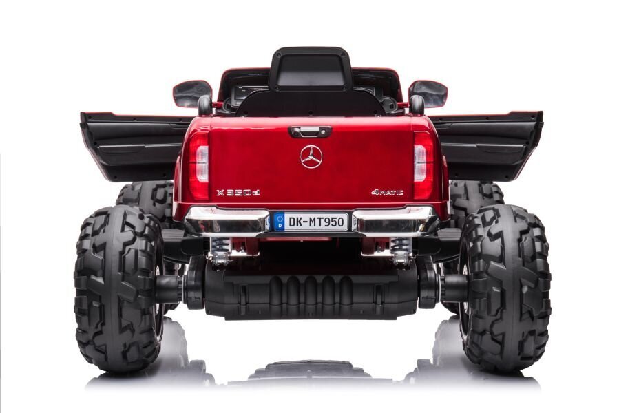 Elektriauto lastele Mercedes DK-MT950 4x4, lakitud punane hind ja info | Laste elektriautod | hansapost.ee