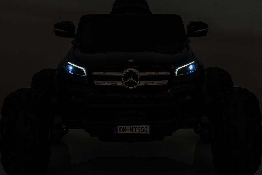 Elektriauto lastele Mercedes DK-MT950 4x4, must hind ja info | Laste elektriautod | hansapost.ee