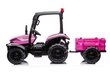 Elektritraktor lastele BLT-206, roosa цена и информация | Laste elektriautod | hansapost.ee