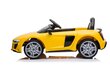Elektriauto lastele Audi R8 Lift A300, kollane hind ja info | Laste elektriautod | hansapost.ee