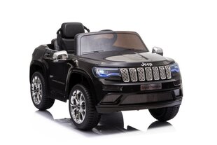 Elektriauto lastele Jeep Grand Cherokee JJ2055, must hind ja info | Laste elektriautod | hansapost.ee