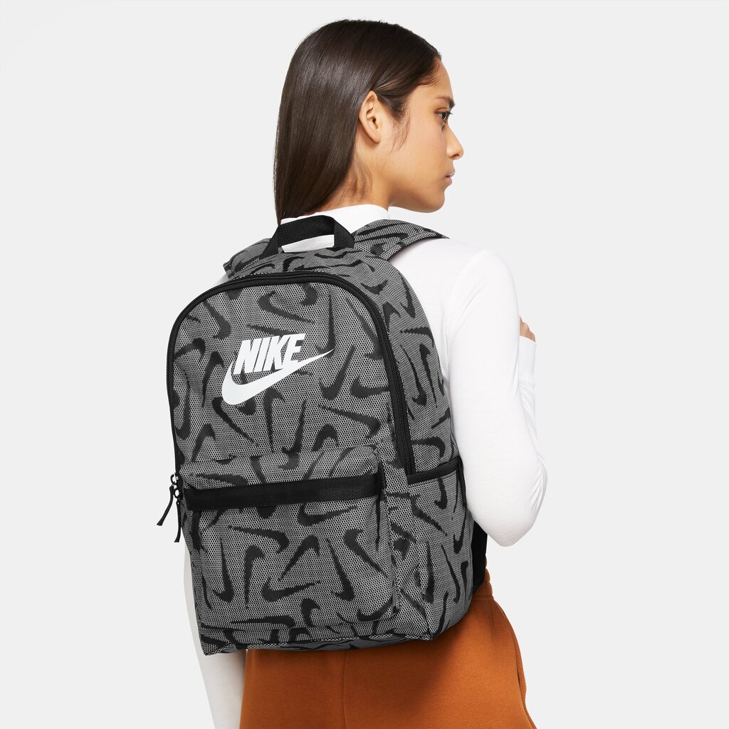 Nike seljakott HERITAGE BKPK - LENTI SWSH AOP, must-kirju hind ja info | Spordikotid ja seljakotid | hansapost.ee