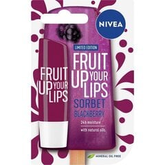 Huulepalsam Nivea Fruit Up Your Lips Sorbet Blackberry 5.5 ml цена и информация | Помады, бальзамы, блеск для губ | hansapost.ee