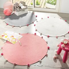 Douceur d'Intérieur vaip Pompomparty, hall, Ø 90 cm price and information | Carpets | hansapost.ee