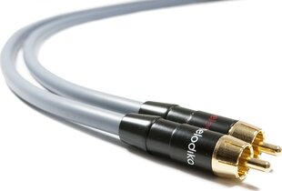 Melodika RCA (Cinch) x2 - RCA (Cinch) x2 0.5m цена и информация | Кабели и провода | hansapost.ee