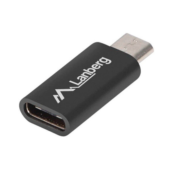 USB-C-kaabel-Mikro USB Lanberg AD-UC-UM-02 hind ja info | USB adapterid ja jagajad | hansapost.ee