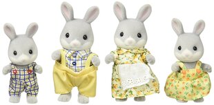 Набор кукол Sylvanian Families Family Gray Rabbit цена и информация | Игрушки для девочек | hansapost.ee