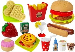 Burgerite komplekt lisanditega цена и информация | Игрушки для девочек | hansapost.ee