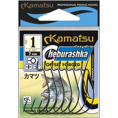 Konksud Kamatsu, Cheburaska Offset Forged, Nr 4 цена и информация | Крючки для рыбалки | hansapost.ee