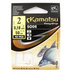Крючки с поводком KAMATSU Sode Bream 50см Nr.8 цена и информация | Крючки для рыбалки | hansapost.ee