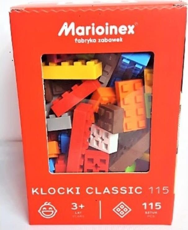 Konstruktor Marioinex Classic, 115 tk. цена и информация | Klotsid ja konstruktorid | hansapost.ee