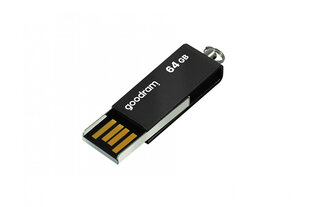 Atmintinė GOODRAM - CUBE 64GB USB2.0 BLACK hind ja info | Mälupulgad | hansapost.ee