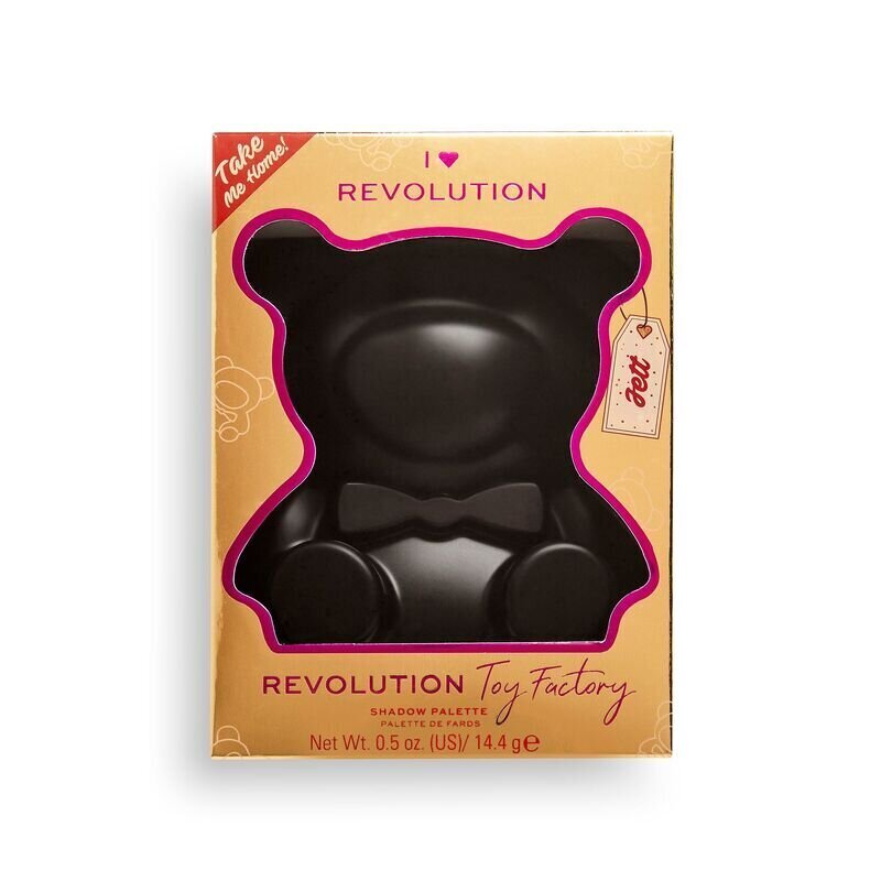 Lauvärvipalett Makeup Revolution I Heart Revolution Teddy Bear Jett 14.4 g цена и информация | Lauvärvid, ripsmetušid ja silmapliiatsid | hansapost.ee