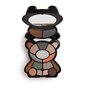 Lauvärvipalett Makeup Revolution I Heart Revolution Teddy Bear Jett 14.4 g цена и информация | Lauvärvid, ripsmetušid ja silmapliiatsid | hansapost.ee