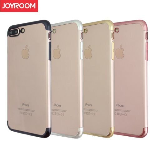 Kaitseümbris Joyroom JR-BP233 Apple iPhone 7/8 jaoks, läbipaistev-roosa kuldne цена и информация | Telefonide kaitsekaaned ja -ümbrised | hansapost.ee