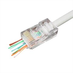 Gembird LC-PTU-01/100, RJ45, 100 шт. цена и информация | Кабели и провода | hansapost.ee