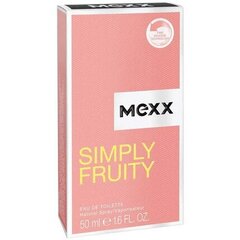 Tualettvesi Mexx simply fruity EDT naistele, 50ml hind ja info | Parfüümid naistele | hansapost.ee
